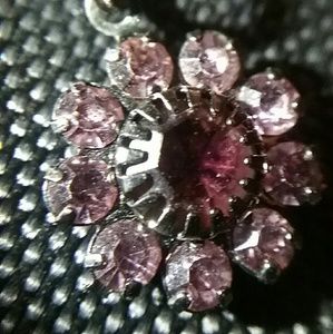 Pink Swarovski Crystal necklace