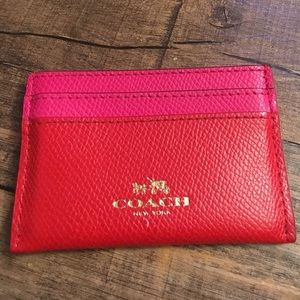 Coach card case