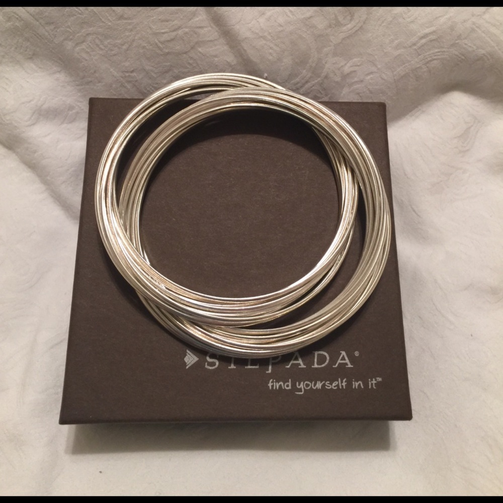 Silpada sterling multi strand bangle