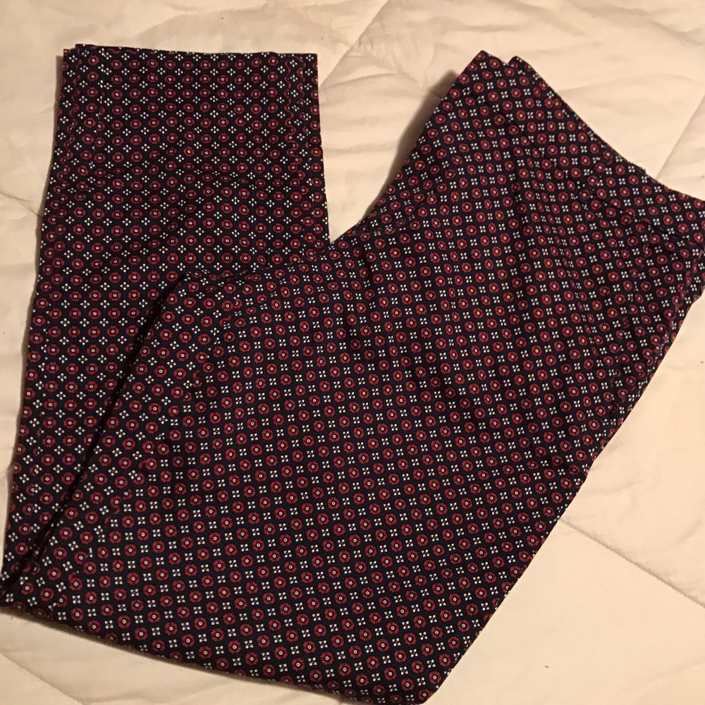 Tommy Hilfiger pattern skinny pants