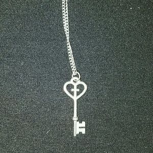 Silver Key Necklace