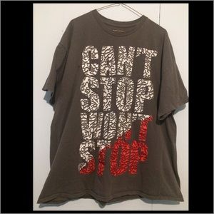 "Can't Stop Won't Stop" Workout Shirt