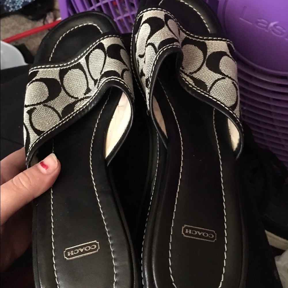 Coach Wedges size 7.5