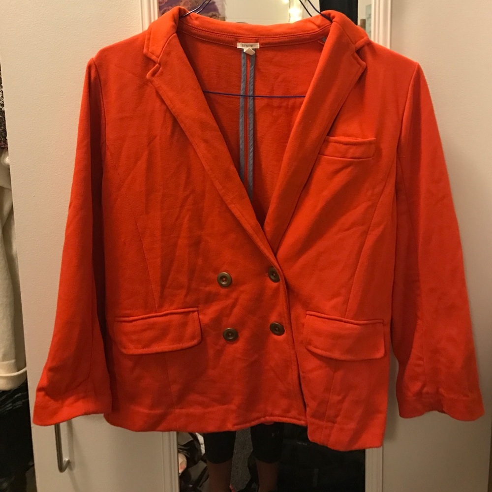 Orange jacket