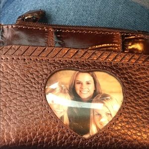 NWOT Brighton Mini Wallet with picture window!