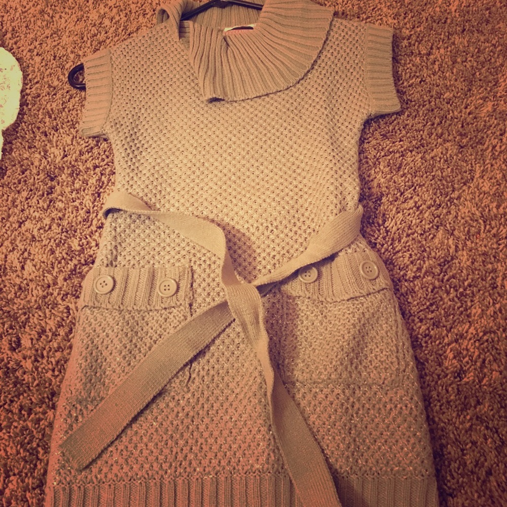 Juniors sweater dress