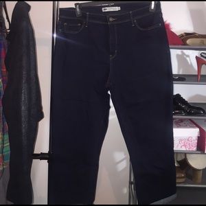 Brand New Slimming  Levi Cuffed Jeans