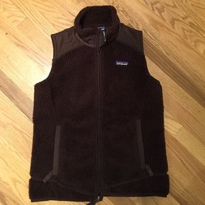 Patagonia Retro X vest in java brown