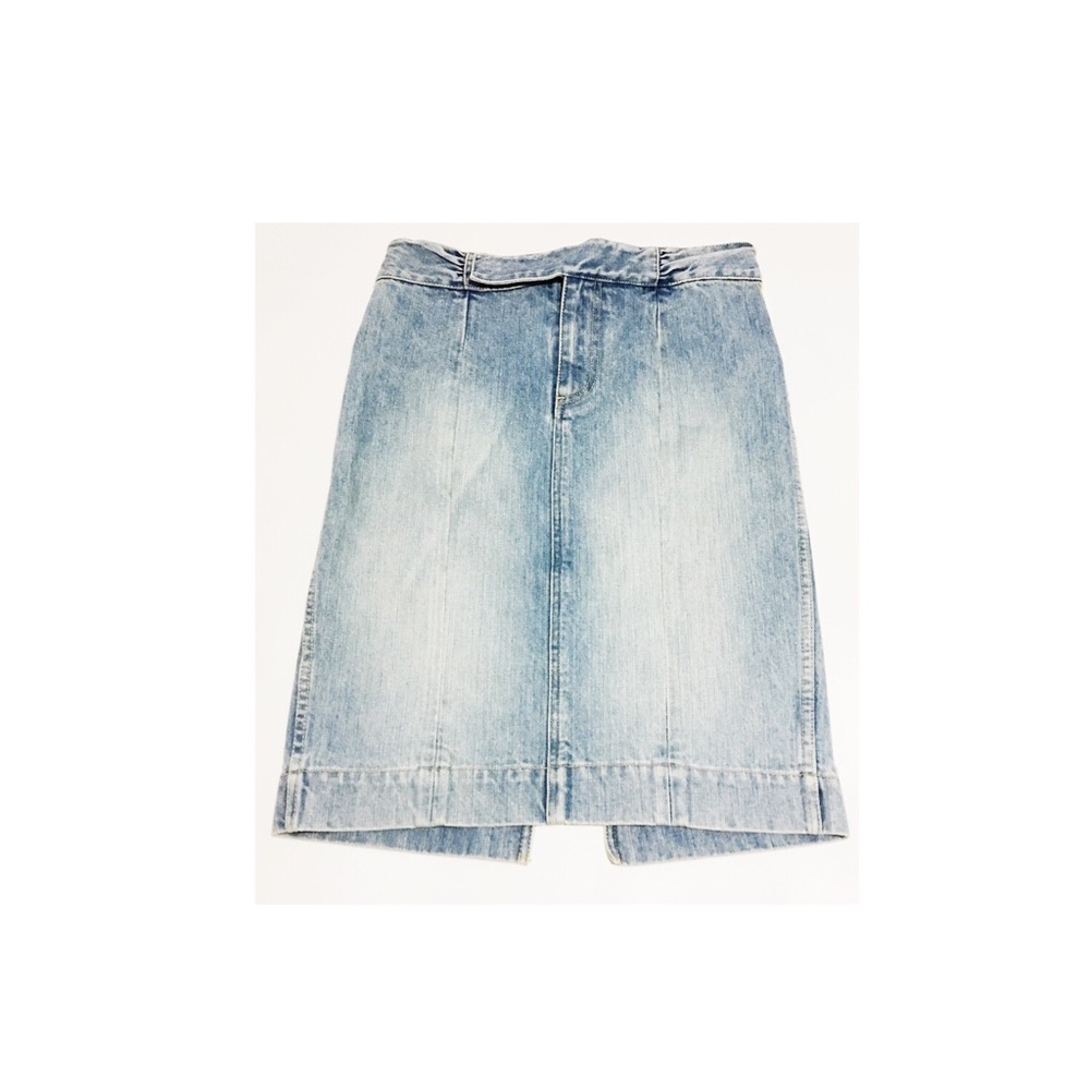 Marc Jacob Stone Washed Denim Skirt