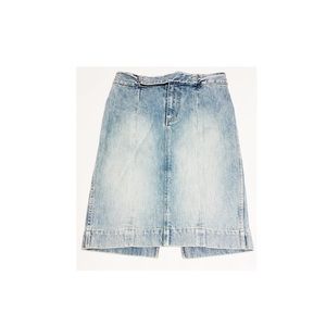 Marc Jacob Stone Washed Denim Skirt