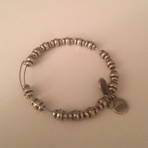 Silver Alex and Ani bracelet