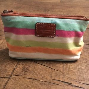 Coach make up bag