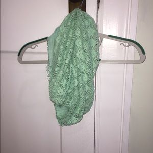 Mint green scarf