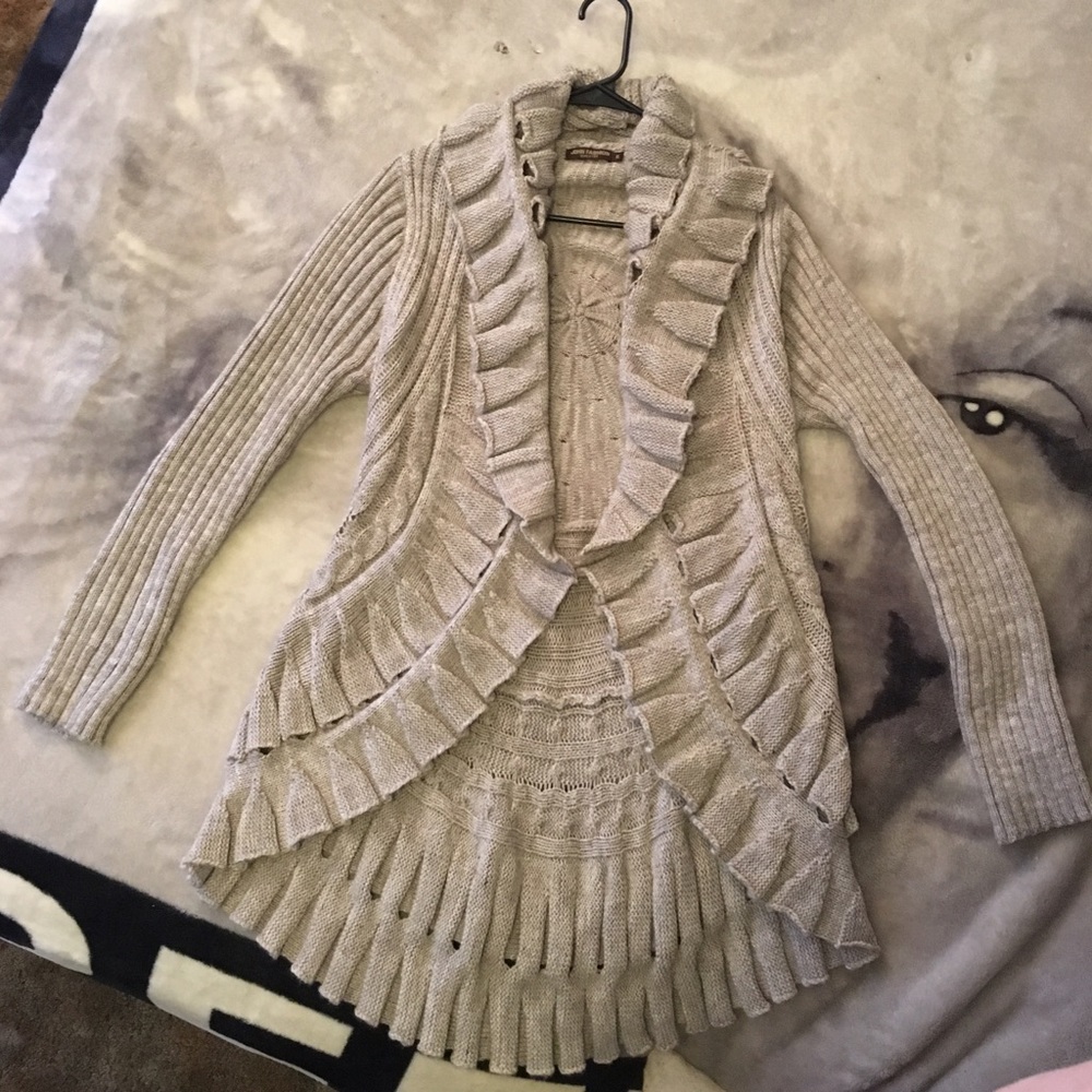 Women's John Fashion Taupe Medallion Sweater