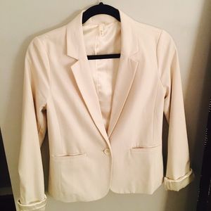 Sleek ivory Nordstrom blazer!
