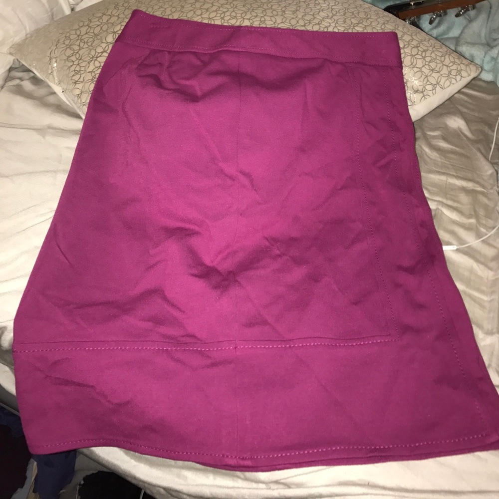 Pink skirt