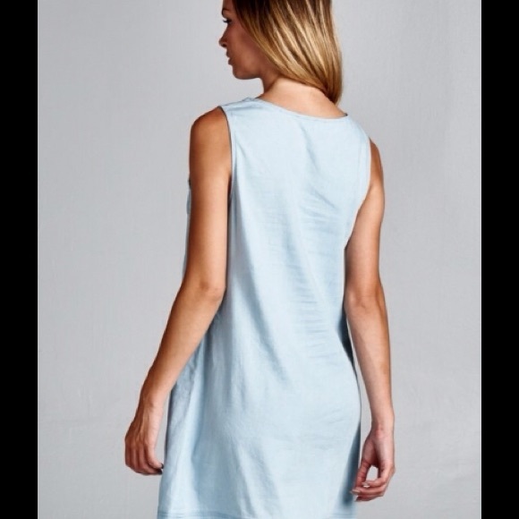 Last chance HP3/20!!!🎉Denim Shift Dress - Picture 4 of 5