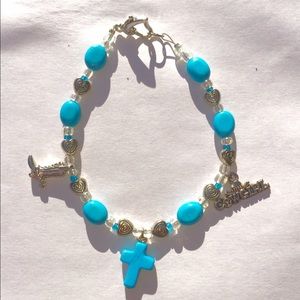 Cowgirl Cross Bracelet