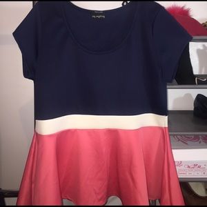 Brand New Peplum Top