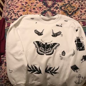 Harry Styles Tattoo Pullover
