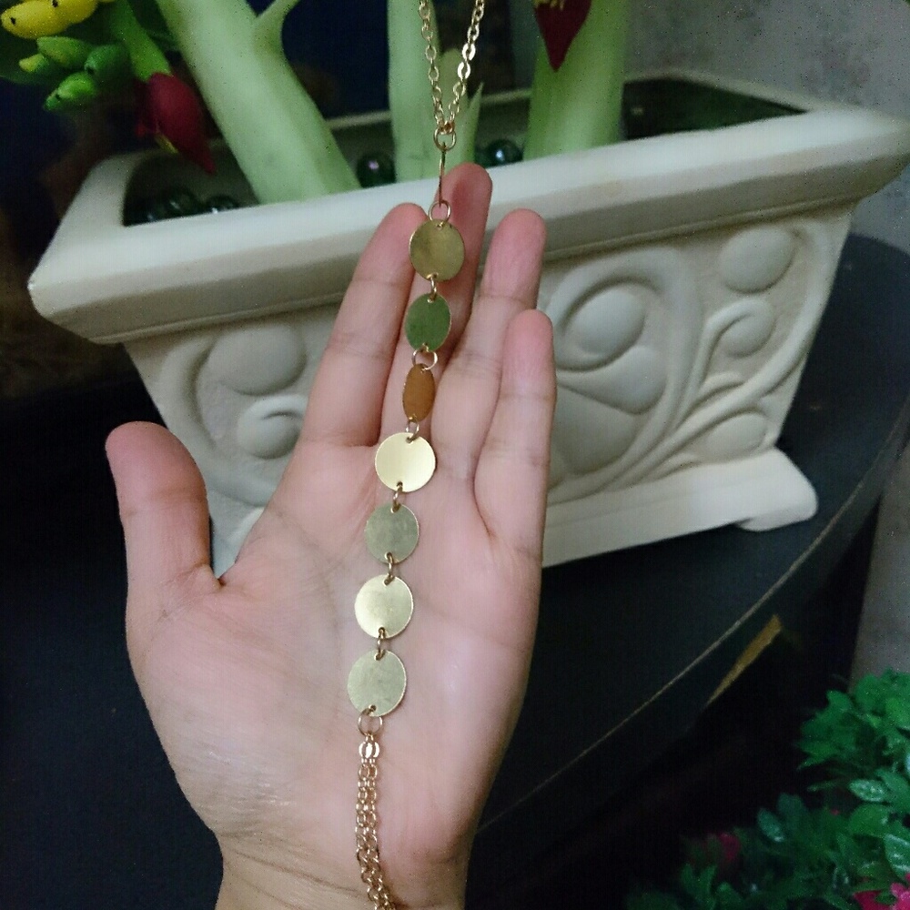 Trendy Sequins Chain Anklets - Picture 5 of 6