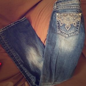 Like New miss me jeans size 27 boot cut