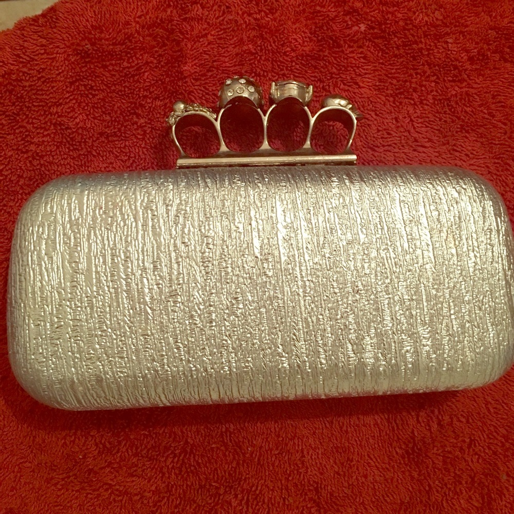 Silver Platted Handbang