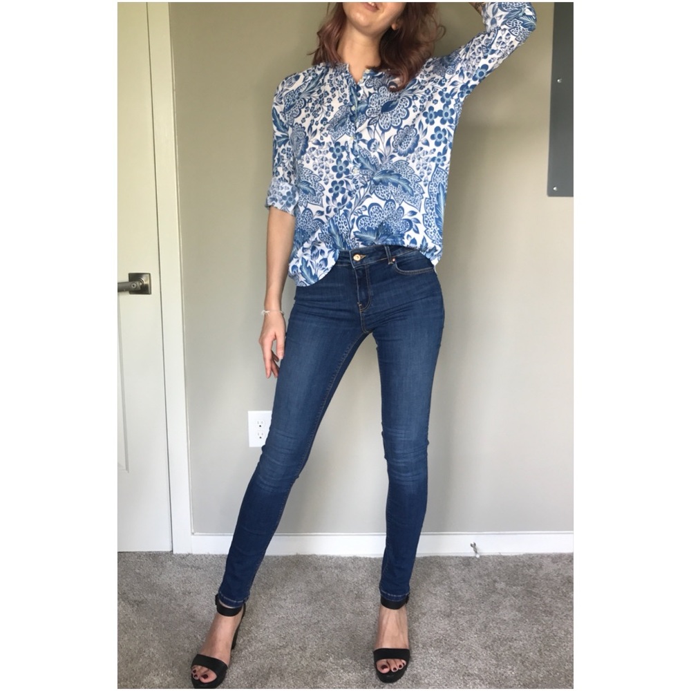 Massimo Dutti Skinny Jeans Size US 4