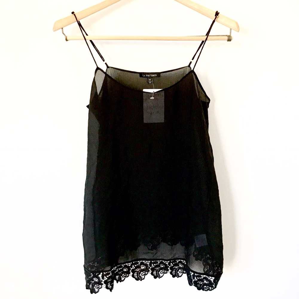 La Fee Verte Silk Camisole