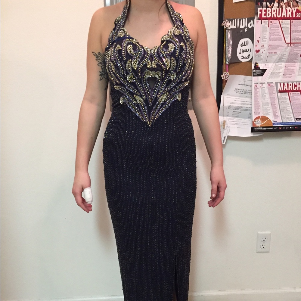 Plum Purple Prom Dress