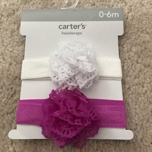 Carter's Headwraps 0-6 Months