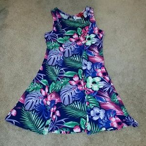 Hot Kiss Floral Dress