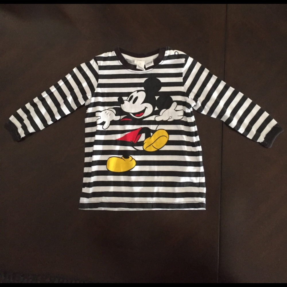 Kids Mickey Mouse Long Sleeve