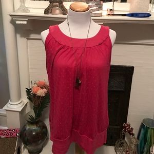 Maurices pink top size 2