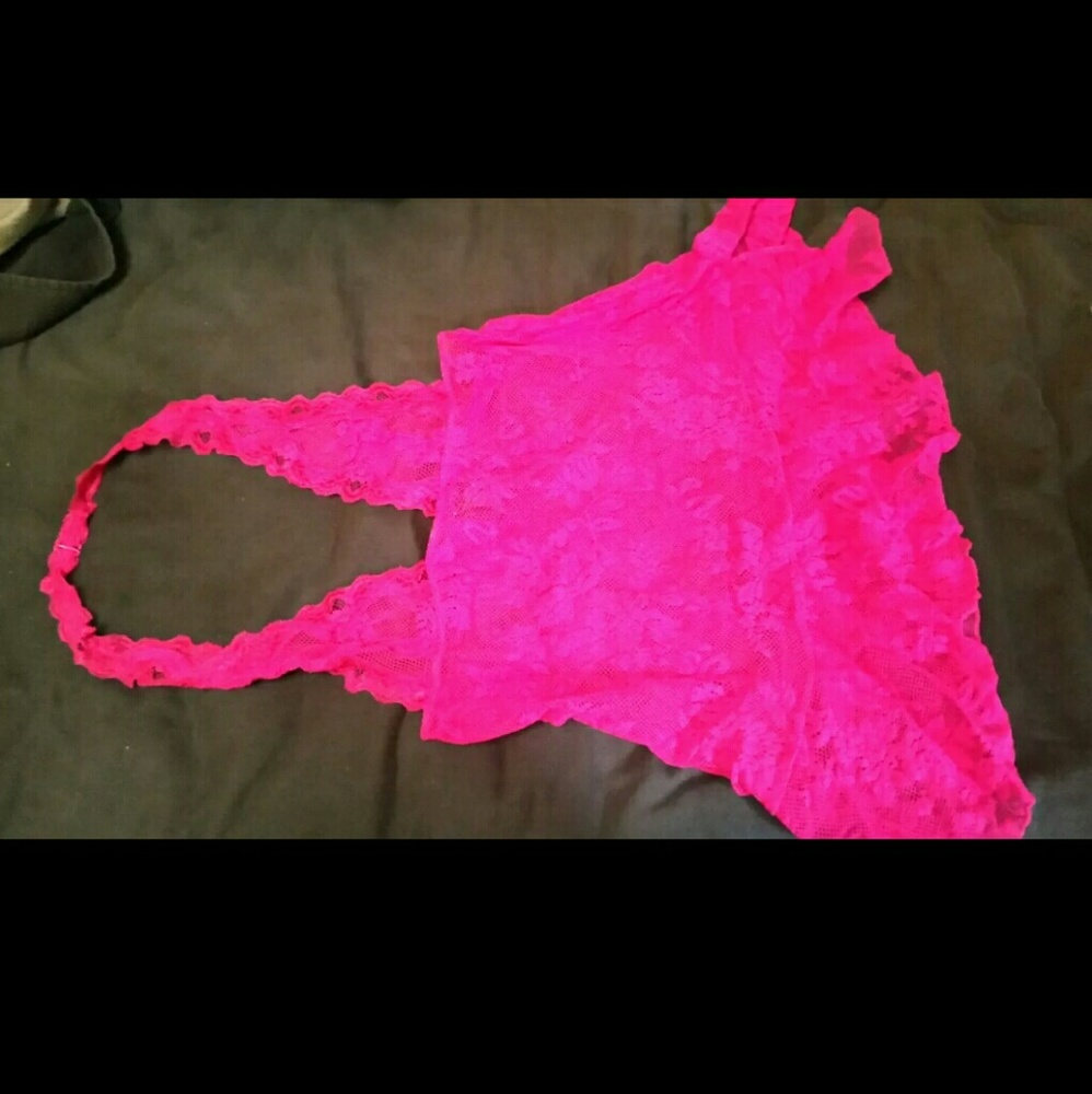 Victoria's Secret Very Sexy Lace Halter Babydoll