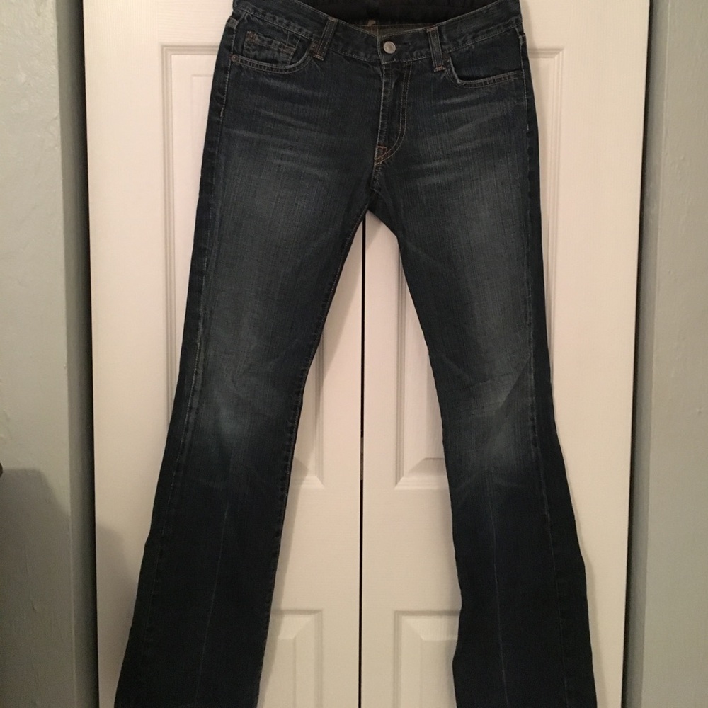 Seven Brand jeans.