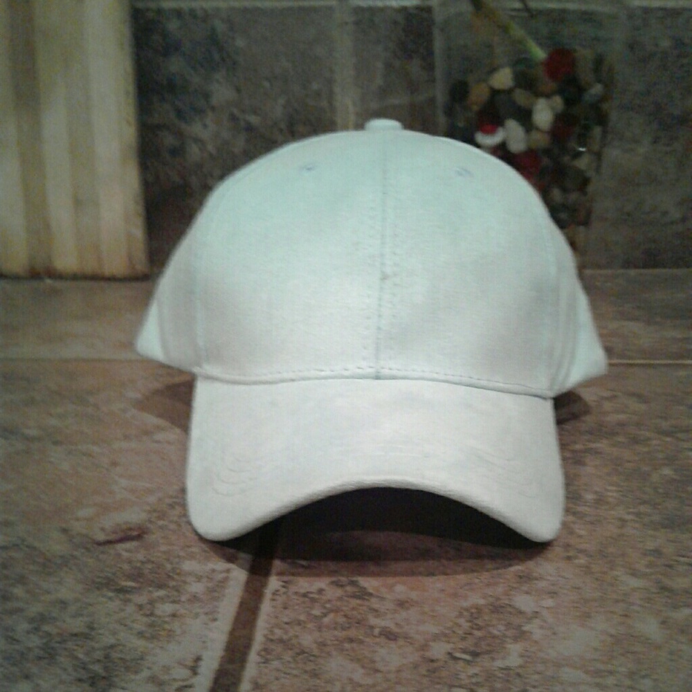 Suede Mint Pastel Color Baseball Cap