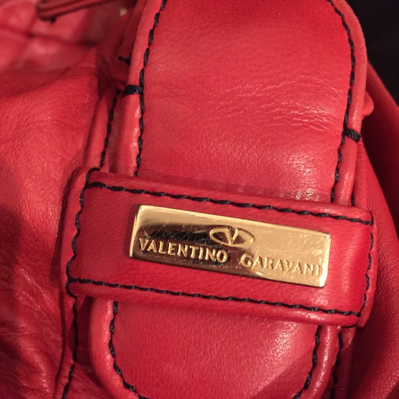 Valentino Red Leather Bag - Picture 2 of 8