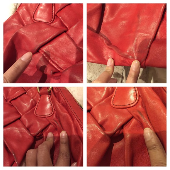 Valentino Red Leather Bag - Picture 5 of 8