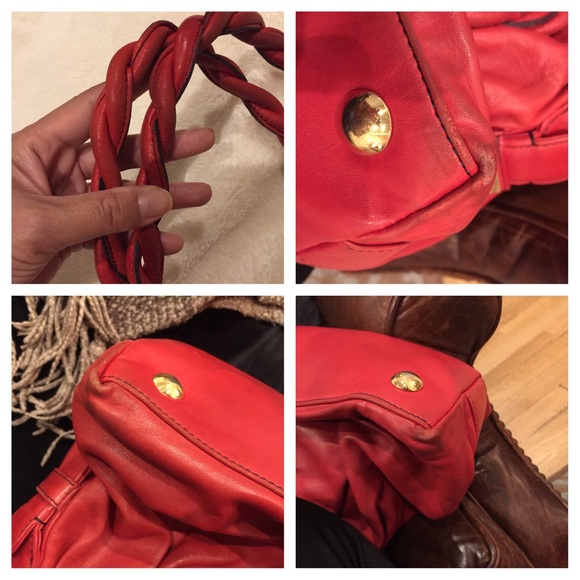 Valentino Red Leather Bag - Picture 6 of 8
