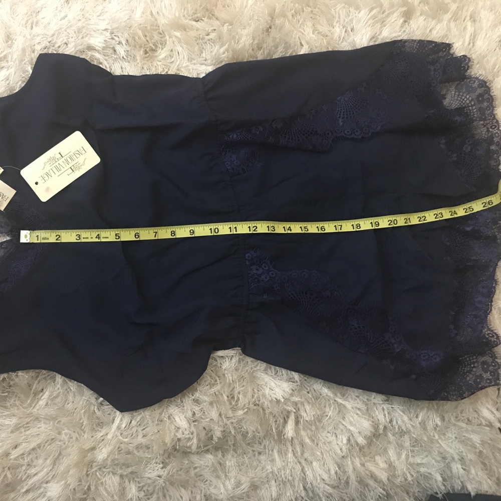 V-Neck Romper Taupe color - Picture 5 of 8