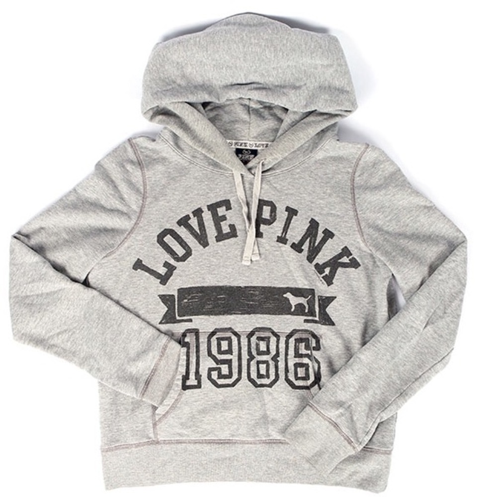 Pink Brand Hooded Sweatshirt