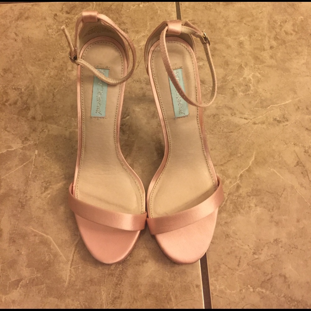 Betsey Johnson "Sarah" Bridal collection heels.