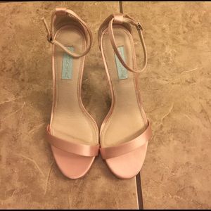 Betsey Johnson "Sarah" Bridal collection heels.