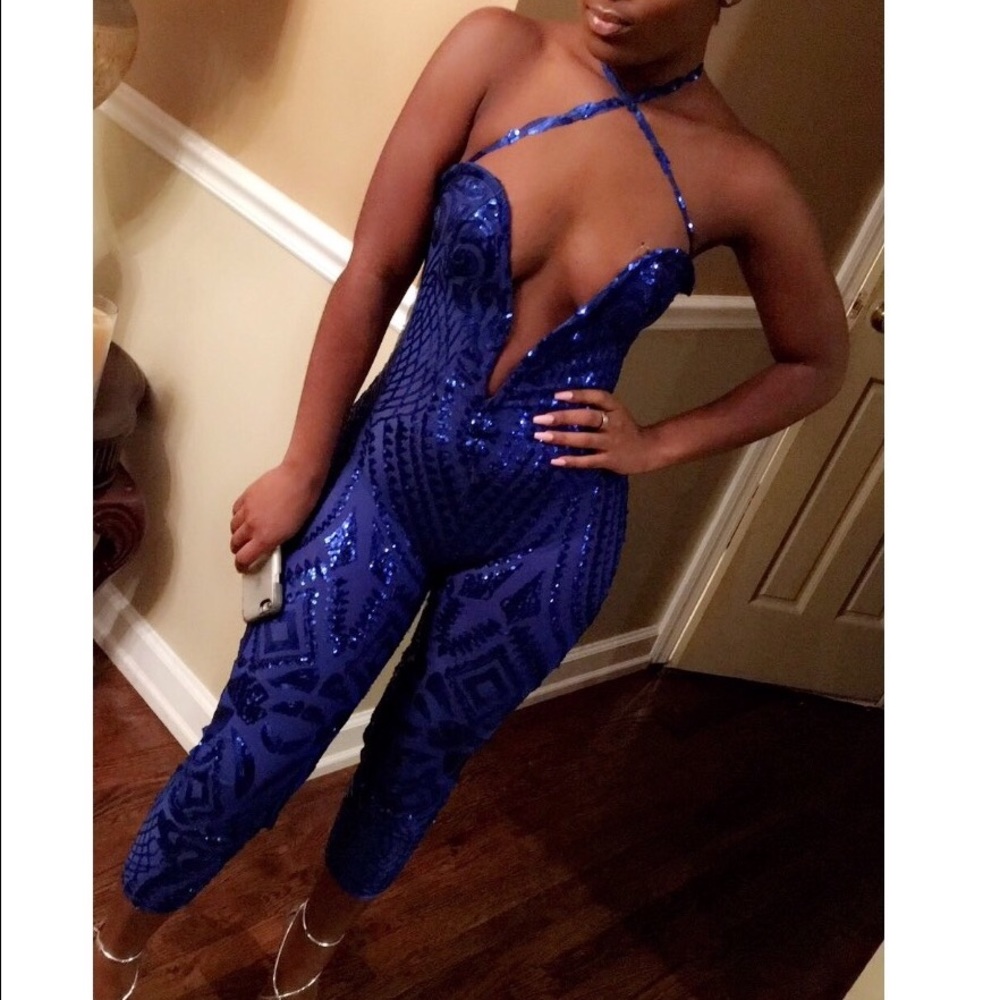 Royal Blue Bodysuit
