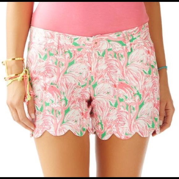 Lilly Pulitzer Pants - Lilly Pulitzer Pink Colony Buttercup Shorts