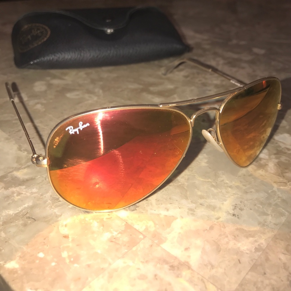 Ray Ban Aviator Flash Lenses