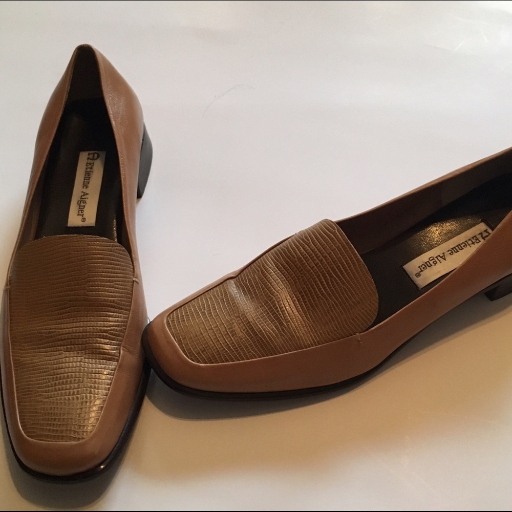Etienne Aigner leather dress shoes