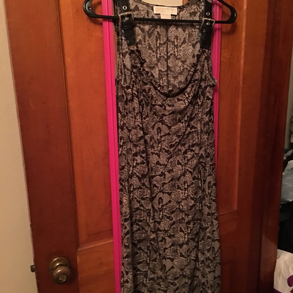 Michael Kors snake print dress