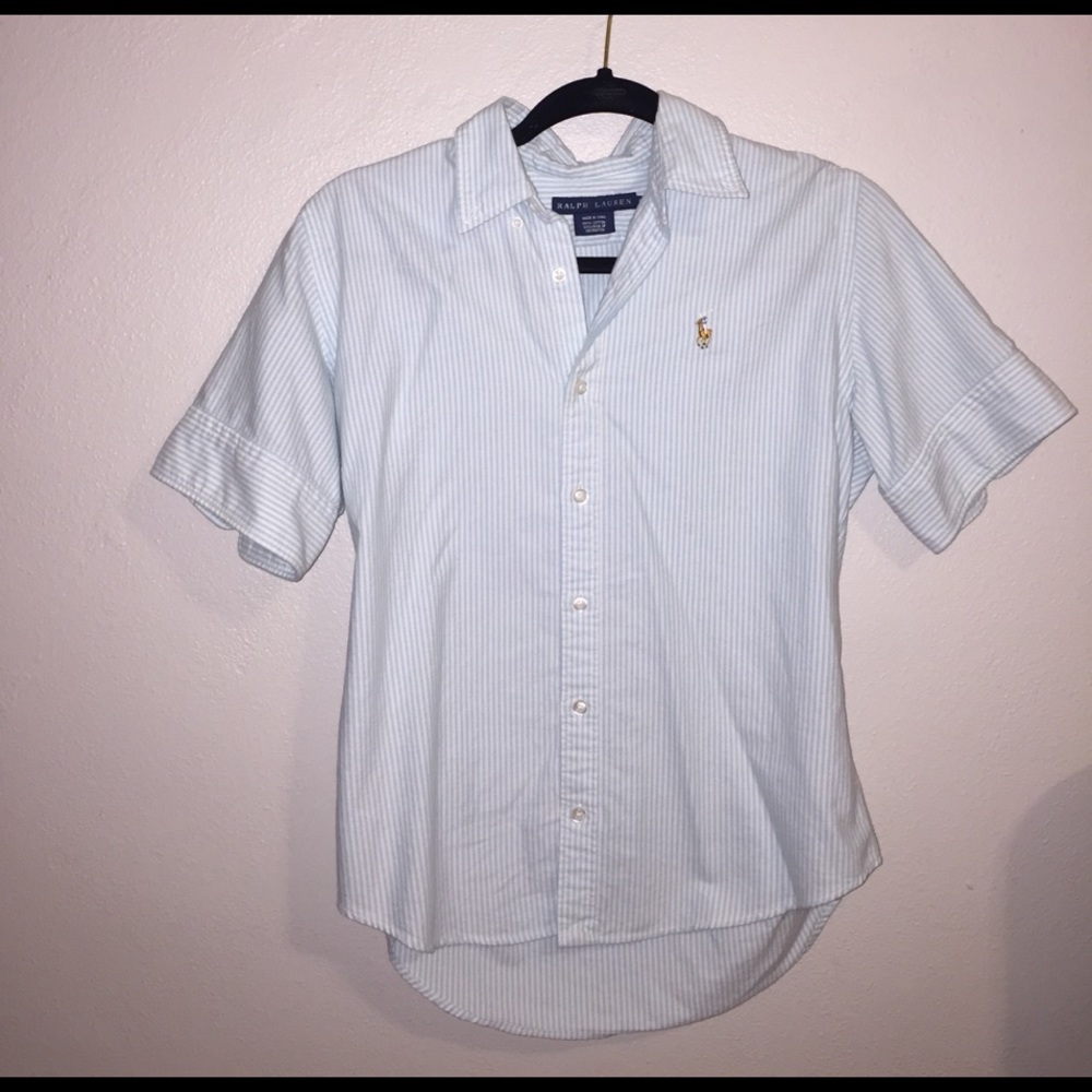 Polo button up.